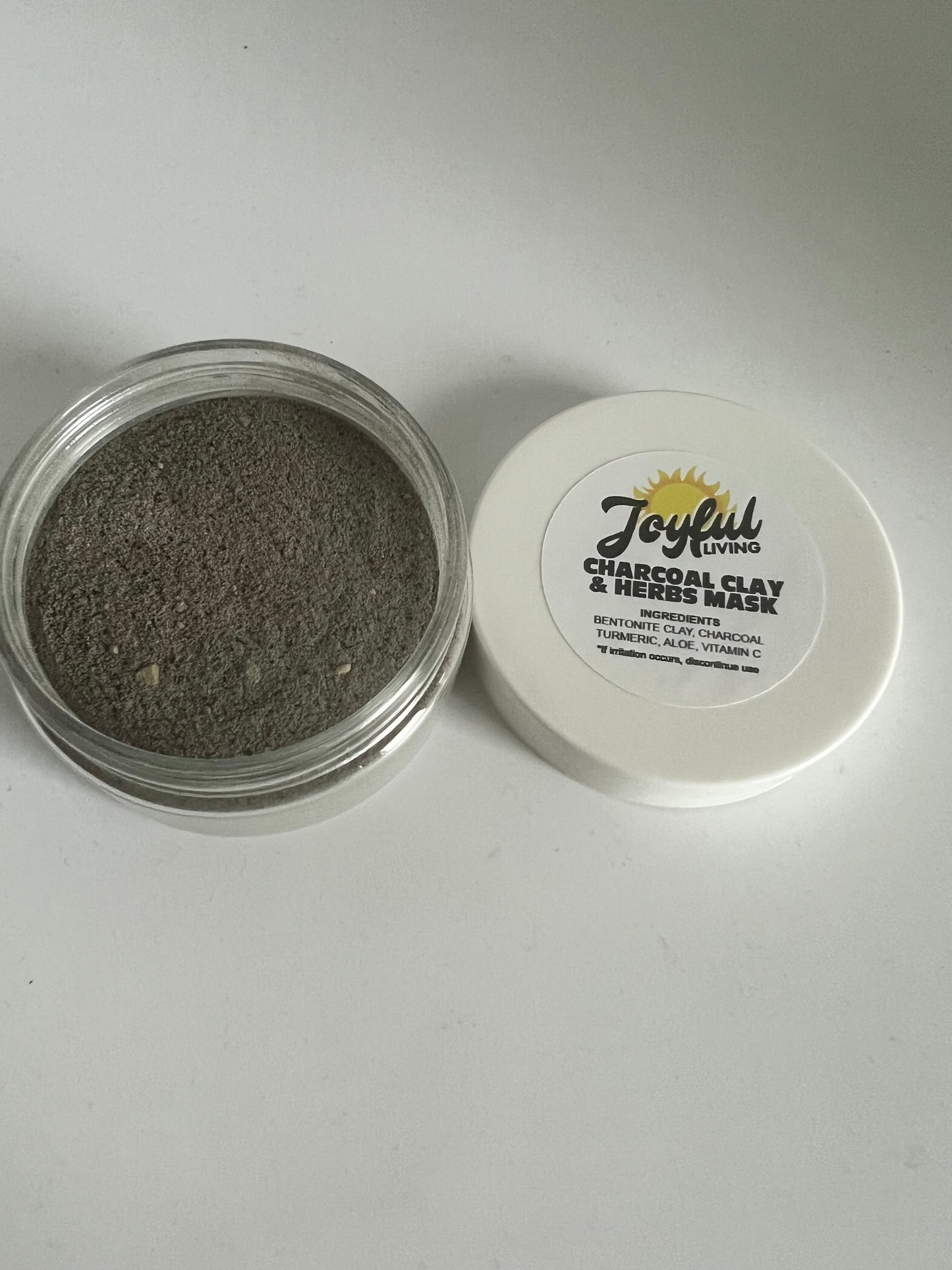 Charcoal Clay & Herbs Mask