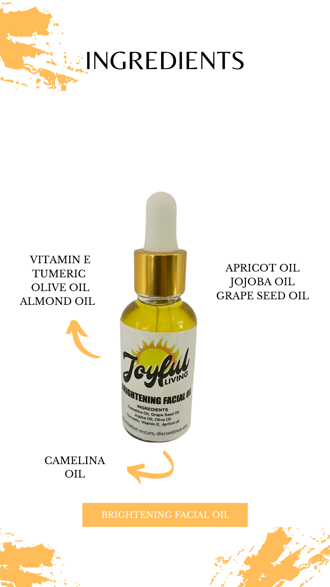 Brightening Facial Oil