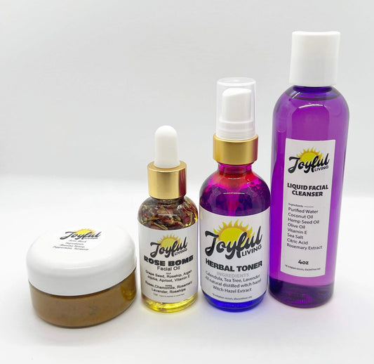 4 Part Acne Treatment Bundle